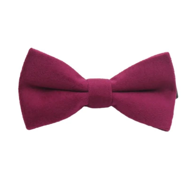 Men's Solid Color Formal Velvet Bow Tie sold by FloralTrip