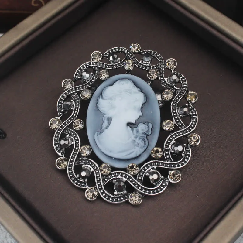 Women's Retro Century Queen's Cameo Brooch sold by FloralTrip product image thumbnail 5