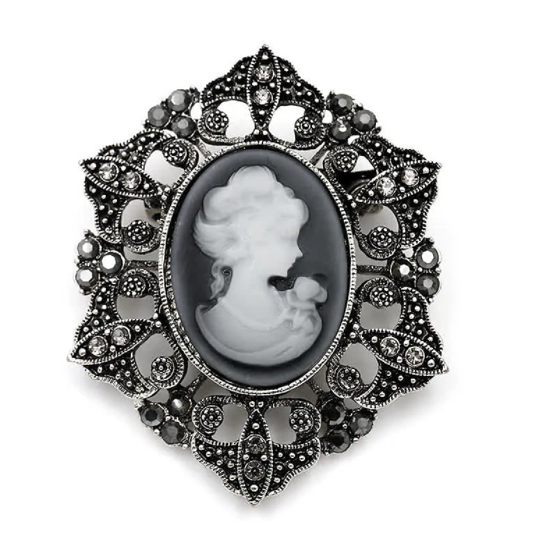 Women's Classic Cameo Victorian Brooch sold by FloralTrip