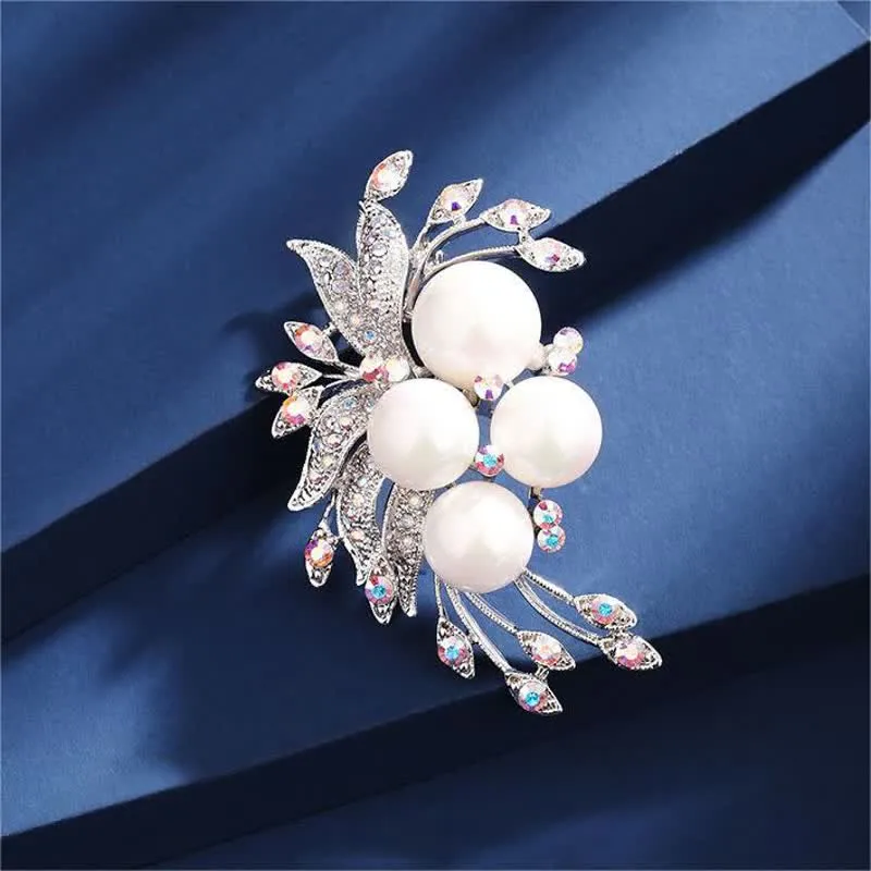 Women's Phoenixes Flower Pearl Brooch sold by FloralTrip product image thumbnail 5