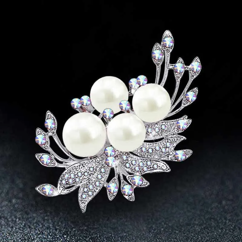 Women's Phoenixes Flower Pearl Brooch sold by FloralTrip product image thumbnail 4