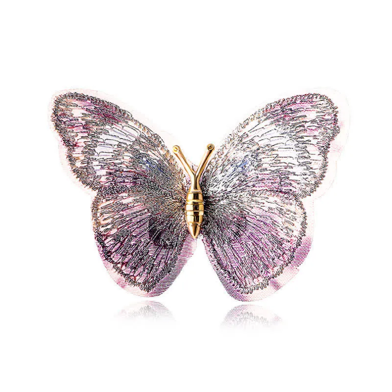 Women's Dreamy Embroidery Butterfly Brooch sold by FloralTrip