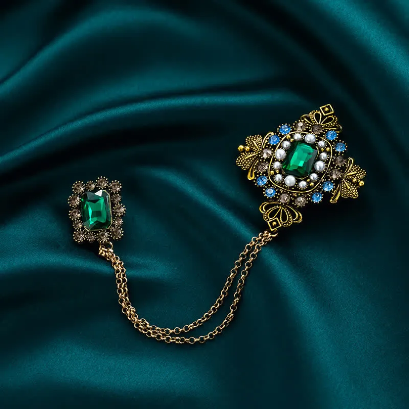 Women's Baroque Palace Chain Brooch sold by FloralTrip