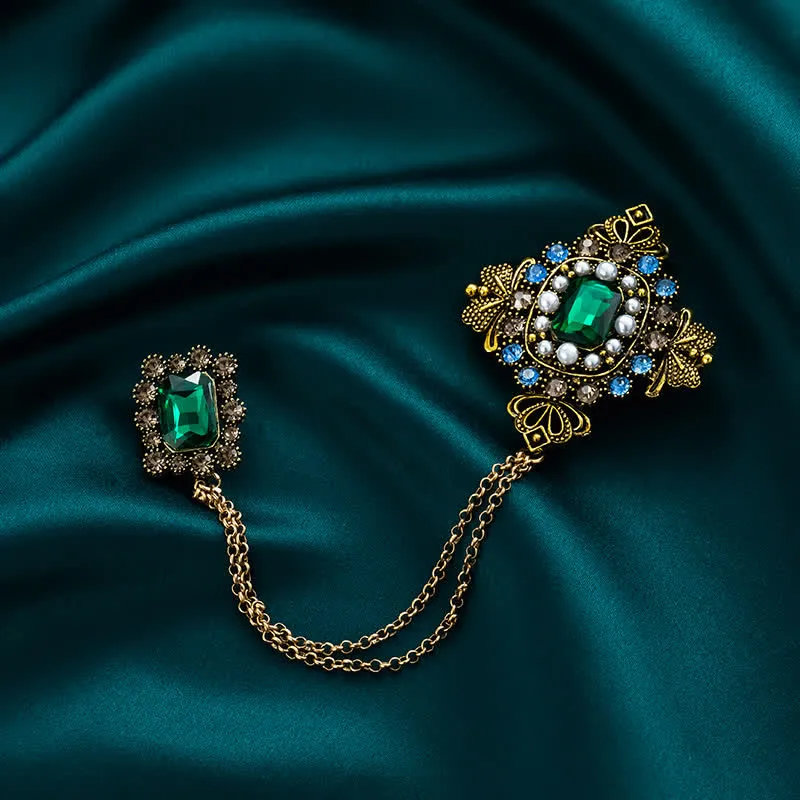 Women's Baroque Palace Chain Brooch sold by FloralTrip