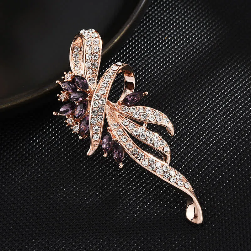 Women's Charming Bauhinia Flower Brooch sold by FloralTrip product image thumbnail 5