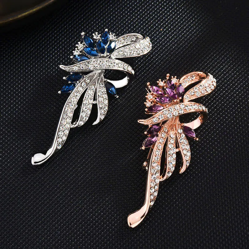 Women's Charming Bauhinia Flower Brooch sold by FloralTrip product image thumbnail 3