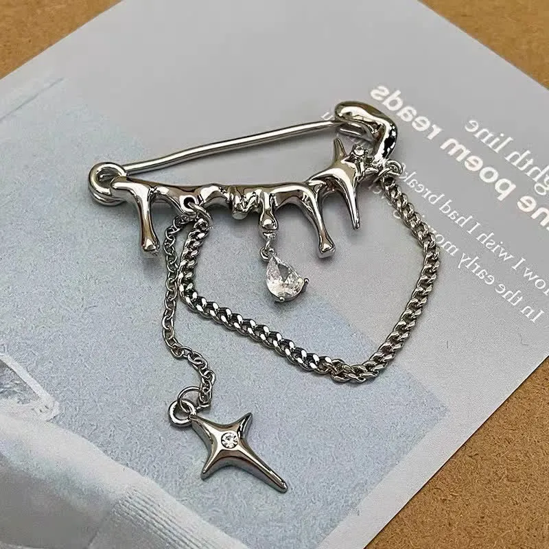 Women's Lava Drip Star Tassel Brooch sold by FloralTrip product image thumbnail 5