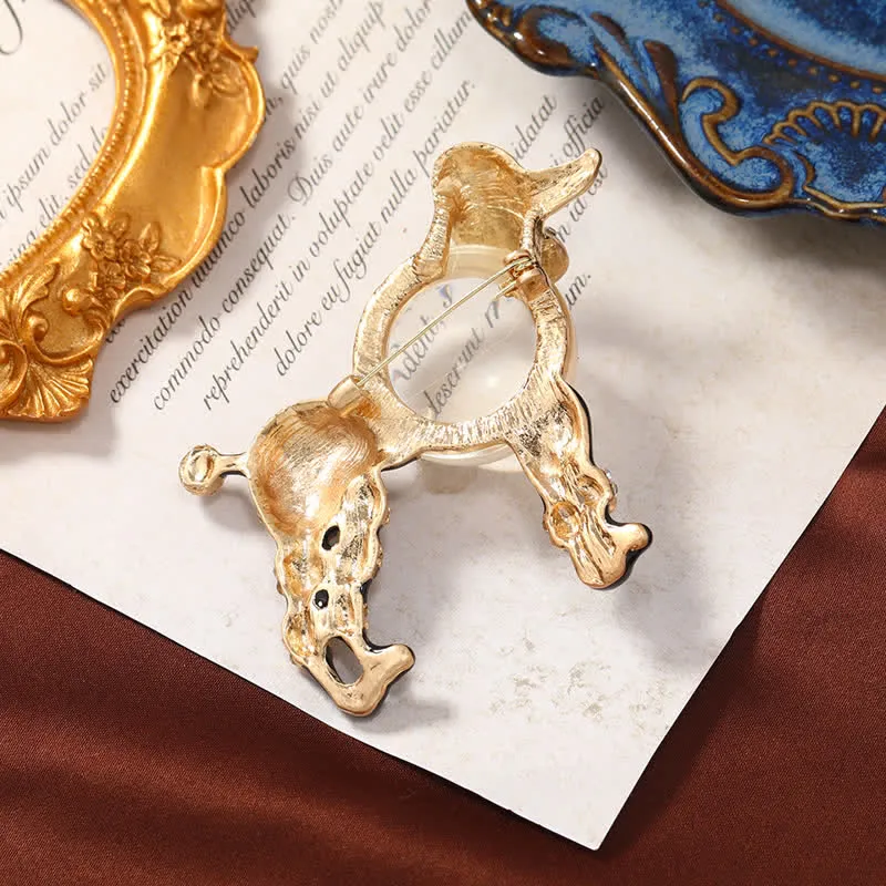 Women's Creative Jelly Belly Poodle Brooch sold by FloralTrip product image thumbnail 4