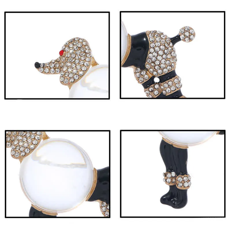 Women's Creative Jelly Belly Poodle Brooch sold by FloralTrip product image thumbnail 5