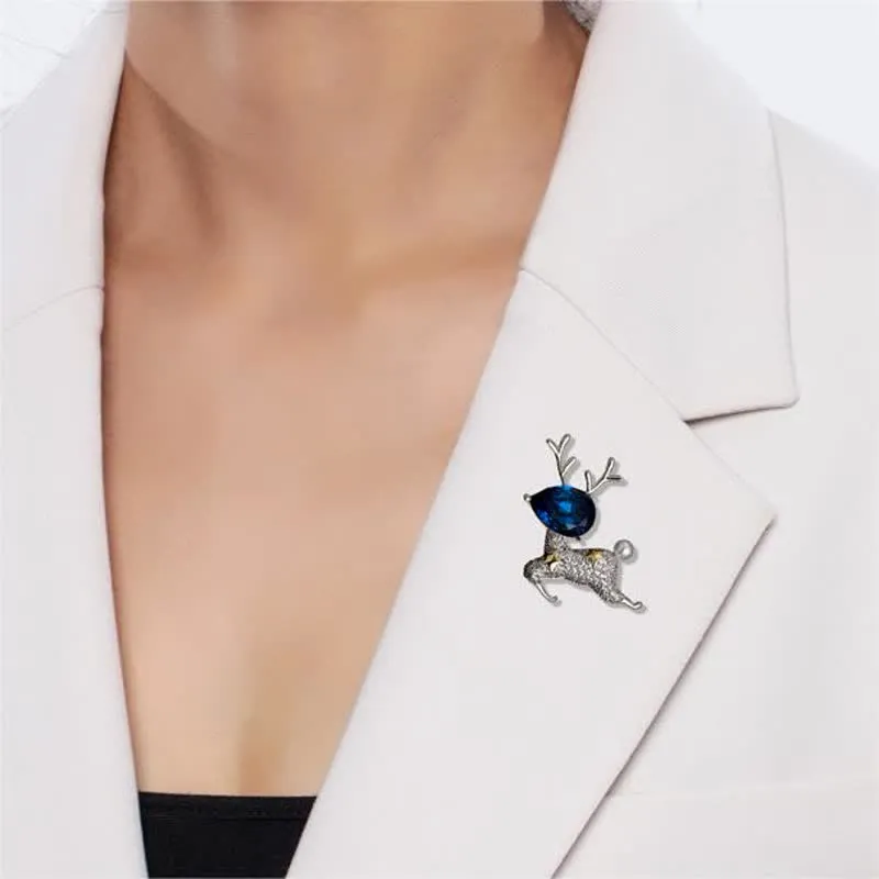 Women's Little Elk Pearl Brooch sold by FloralTrip product image thumbnail 5