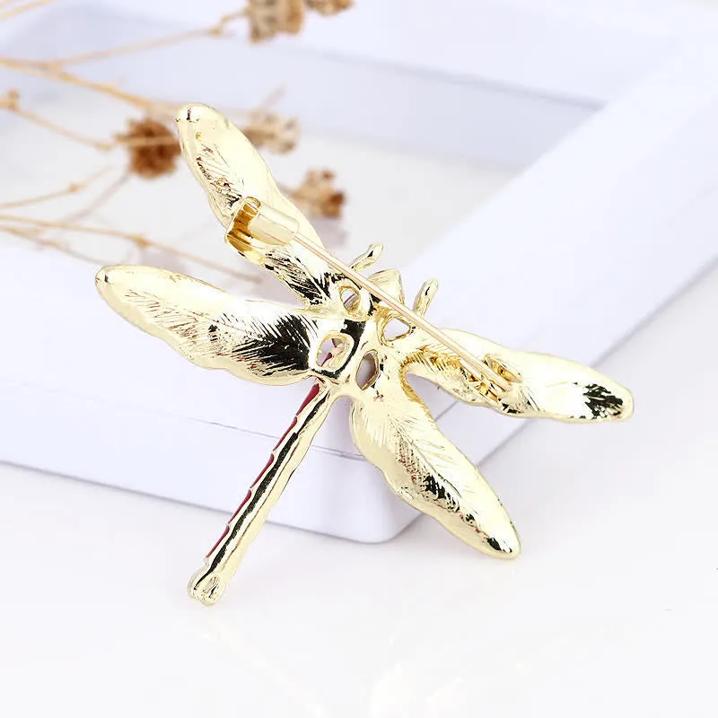 Women's Pretty Enamel Dragonfly Brooch sold by FloralTrip product image thumbnail 4