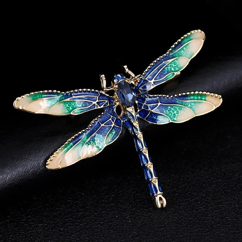 Women's Pretty Enamel Dragonfly Brooch sold by FloralTrip product image thumbnail 2