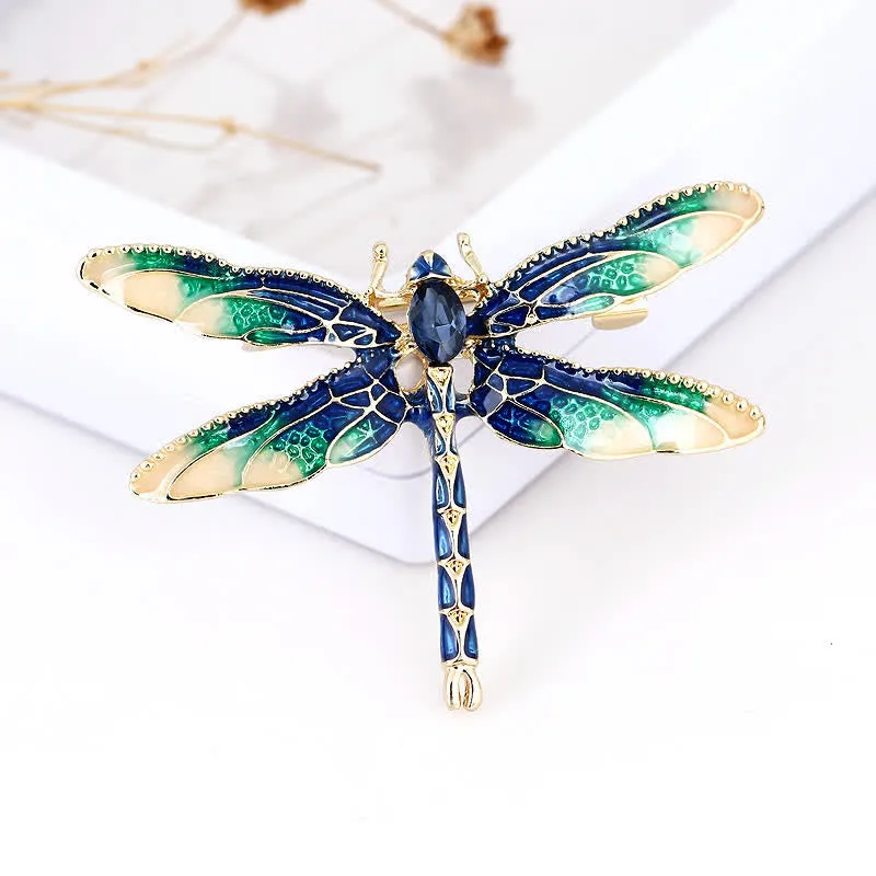Women's Pretty Enamel Dragonfly Brooch sold by FloralTrip product image thumbnail 3