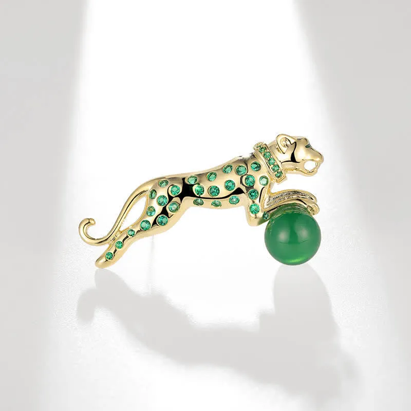 Men's Cartier Panther Agate Spots Brooch sold by FloralTrip product image thumbnail 3