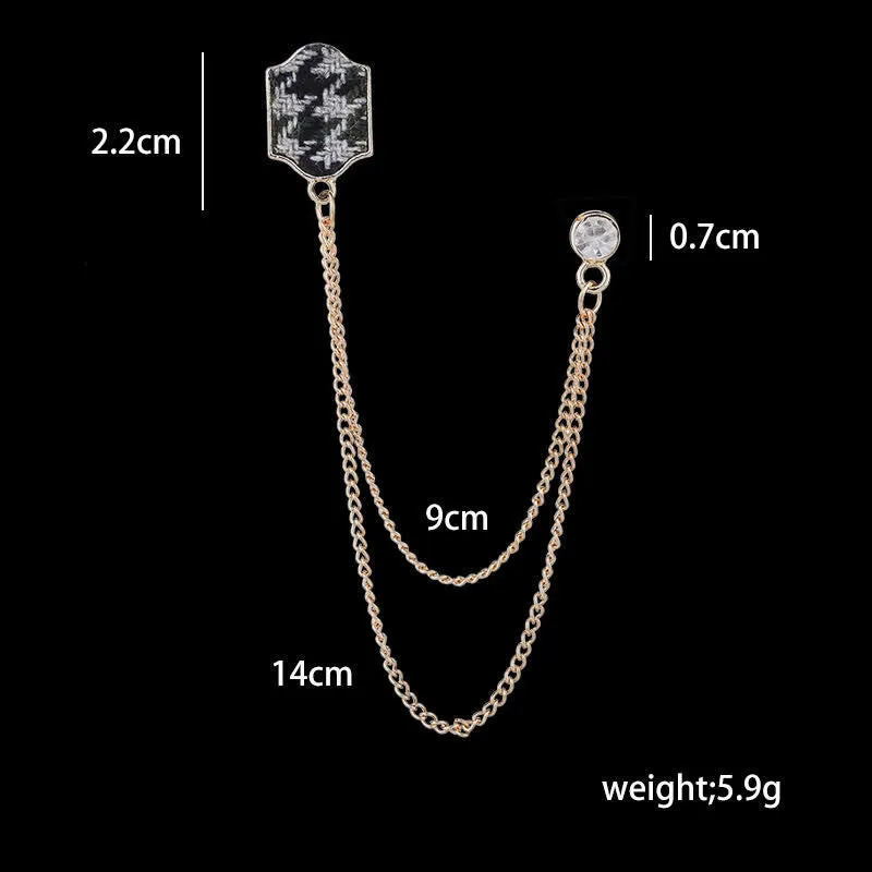 Men's British Cloth Personality Brooch sold by FloralTrip product image thumbnail 5