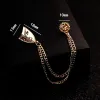 Men's Mysterious Mask Tassel Brooch sold by FloralTrip