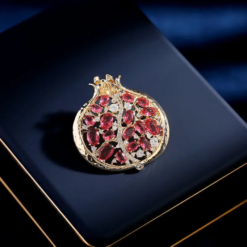 Women's Elegant Insect Pomegranate Brooch sold by FloralTrip product image thumbnail 4