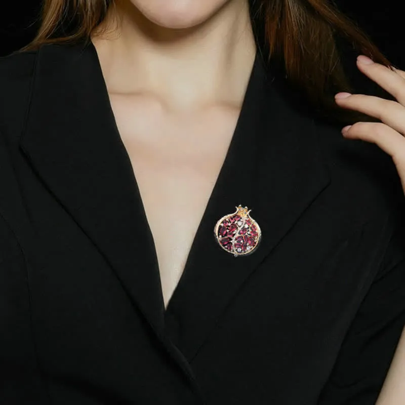 Women's Elegant Insect Pomegranate Brooch sold by FloralTrip product image thumbnail 2