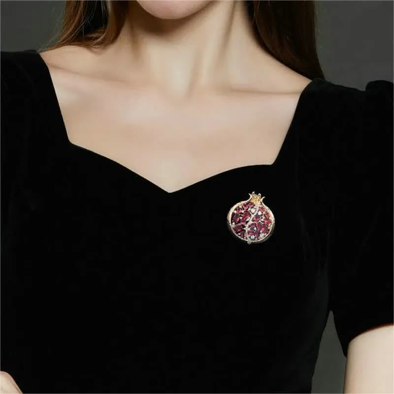 Women's Elegant Insect Pomegranate Brooch sold by FloralTrip product image thumbnail 3