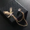Men's Soaring Eagle Rhinestones Brooch sold by FloralTrip
