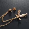 Men's Soaring Eagle Rhinestones Brooch sold by FloralTrip