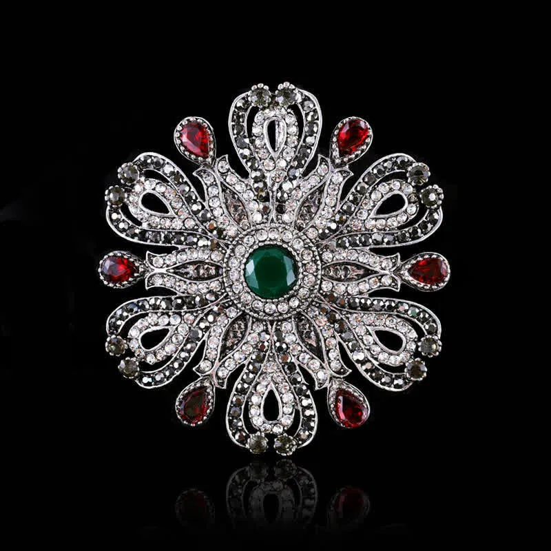Women's Baroque Palace Crystal Brooch sold by FloralTrip product image thumbnail 4