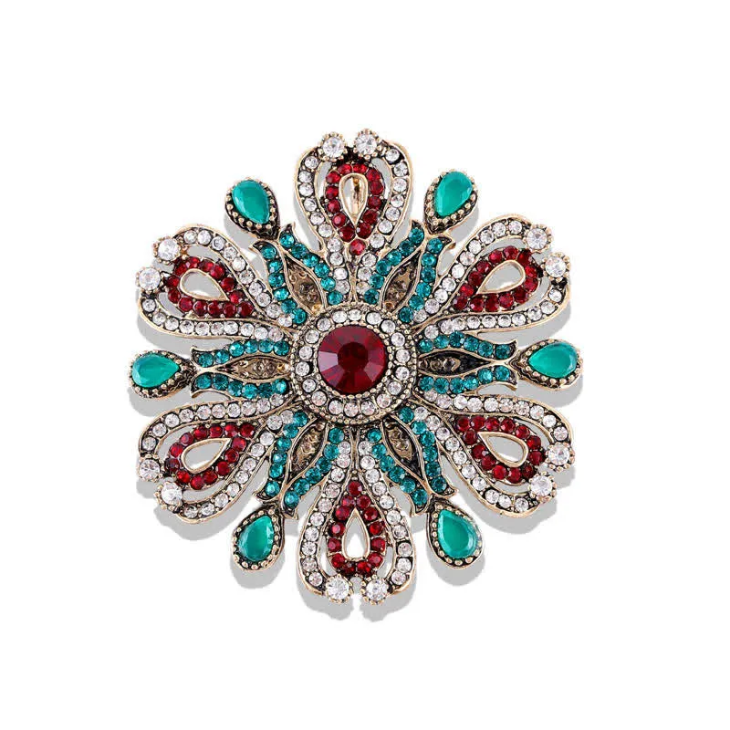 Women's Baroque Palace Crystal Brooch sold by FloralTrip