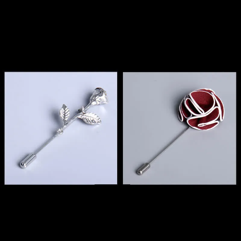 8Pcs Indigo Leaves Flower Vogue Necktie Bow Ties Gift Box sold by FloralTrip product image thumbnail 4