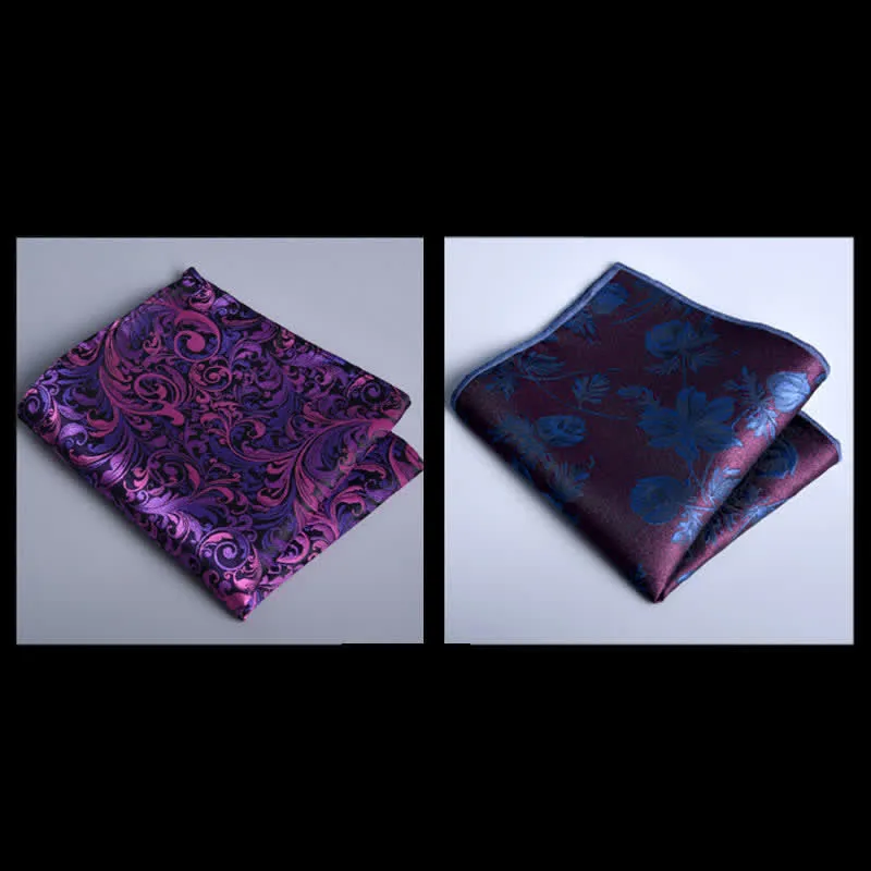 8Pcs Indigo Leaves Flower Vogue Necktie Bow Ties Gift Box sold by FloralTrip product image thumbnail 3