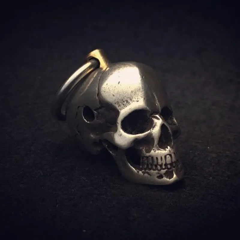 Horrible Skull Head Rotating Keychain Pendant sold by FloralTrip product image thumbnail 4