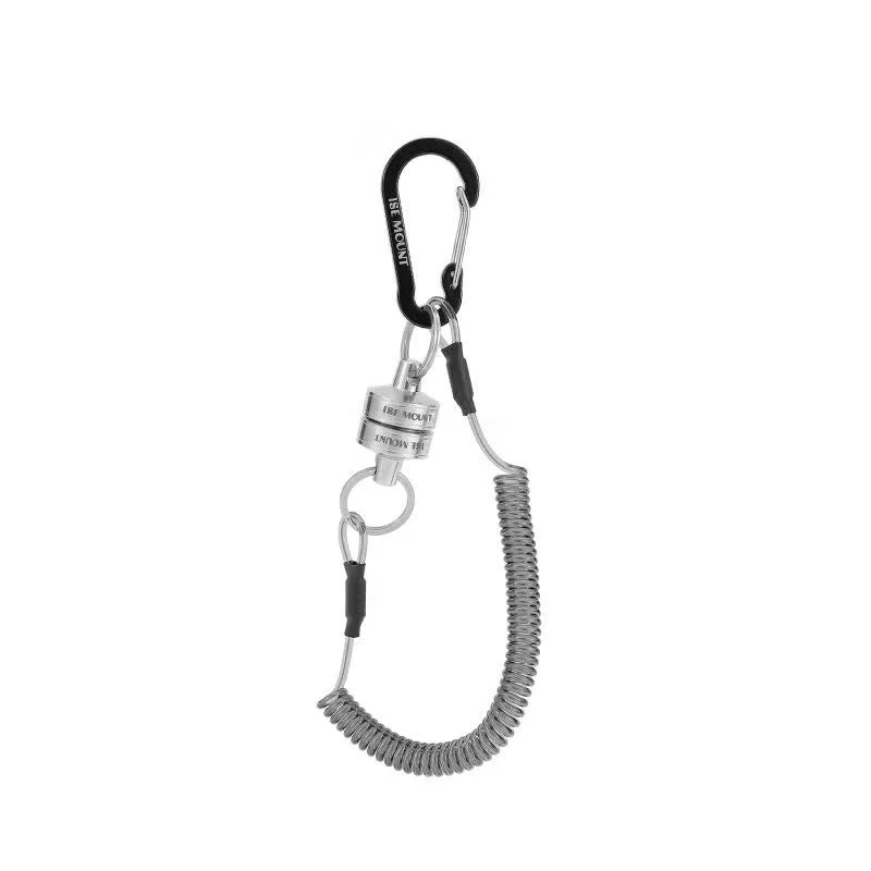 Magnetic Buckle Spring Rope Net Release Holder Keychain sold by FloralTrip product image thumbnail 3