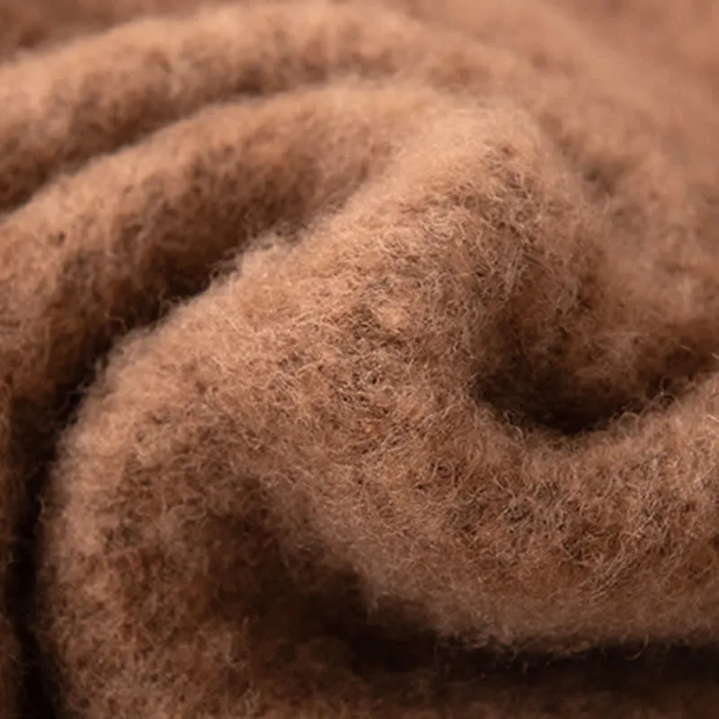 Unisex Thicken Solid Color Fringes Cashmere Scarf sold by FloralTrip product image thumbnail 4