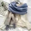 Unisex Double-Sided Two-Color Fashion Scarf sold by FloralTrip