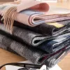 Unisex Color-Blocked Design Cashmere Scarf sold by FloralTrip