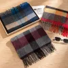 Unisex Color-Blocked Design Cashmere Scarf sold by FloralTrip