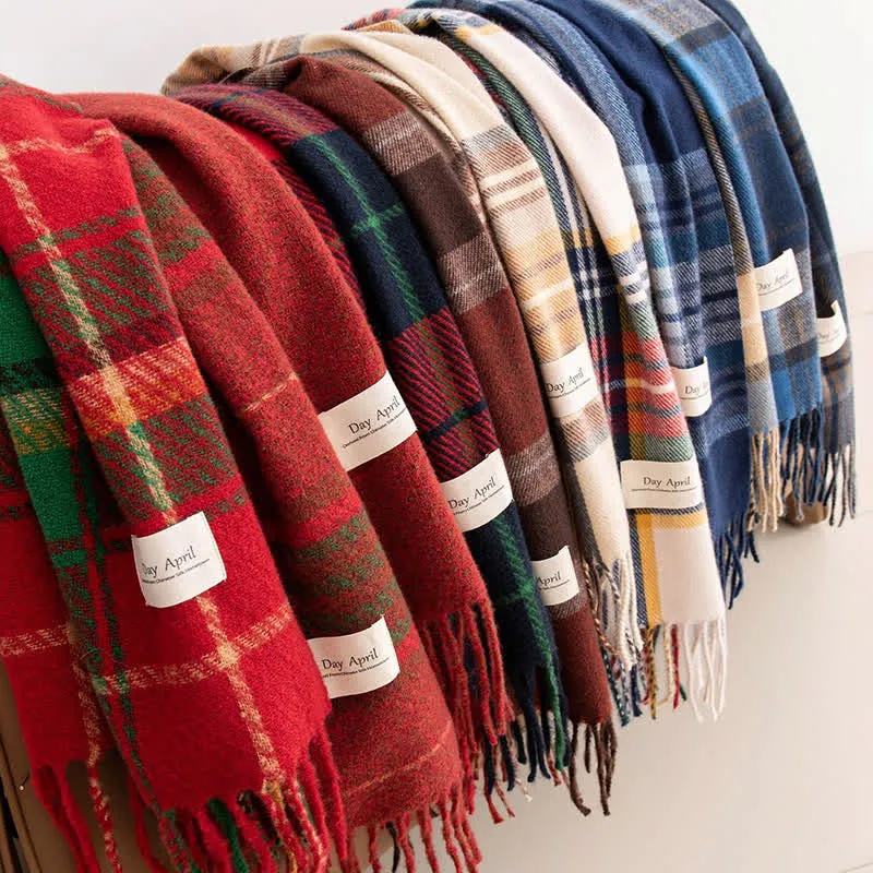 Unisex Timeless Scottish Tartan Plaid Scarf sold by FloralTrip product image thumbnail 4