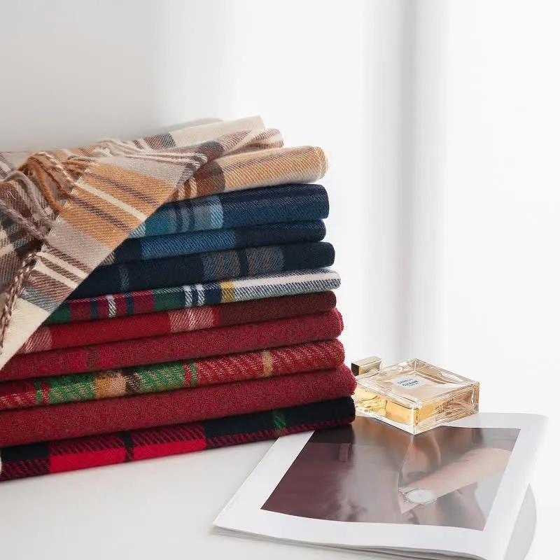 Unisex Timeless Scottish Tartan Plaid Scarf sold by FloralTrip product image thumbnail 2