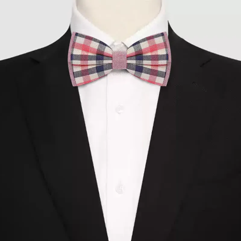 Men's Simply Classy Plaid Pattern Bow Tie sold by FloralTrip