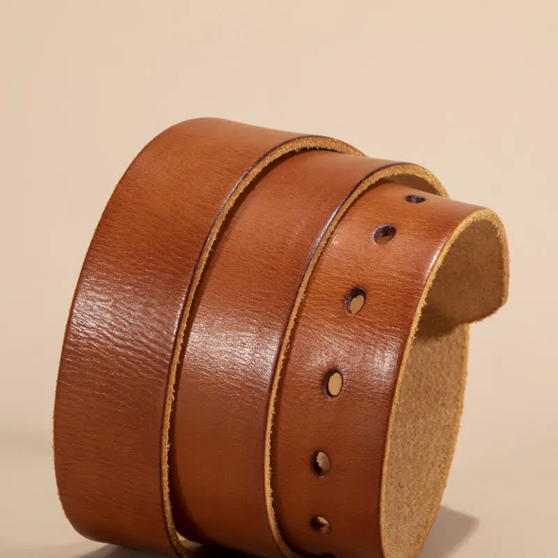 Genuine Leather Belt Strap Without Belt Buckle sold by FloralTrip product image thumbnail 5