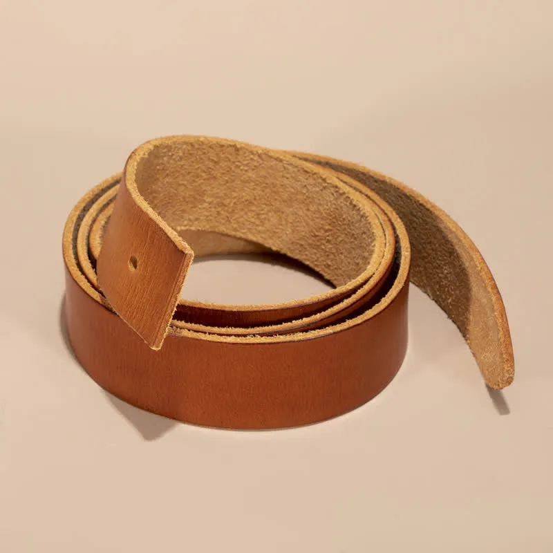 Genuine Leather Belt Strap Without Belt Buckle sold by FloralTrip product image thumbnail 4