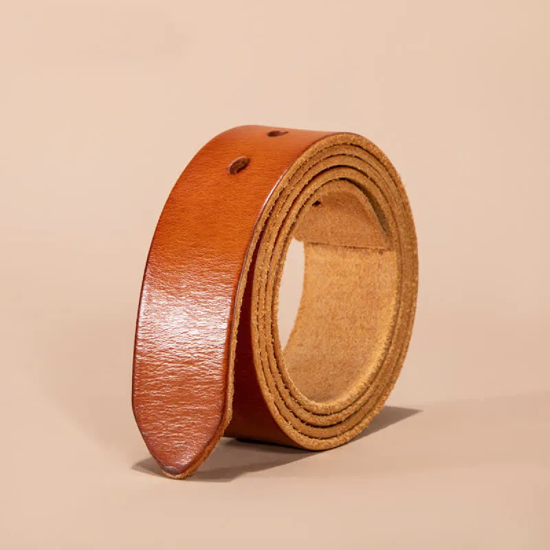 Genuine Leather Belt Strap without Belt Buckle sold by FloralTrip