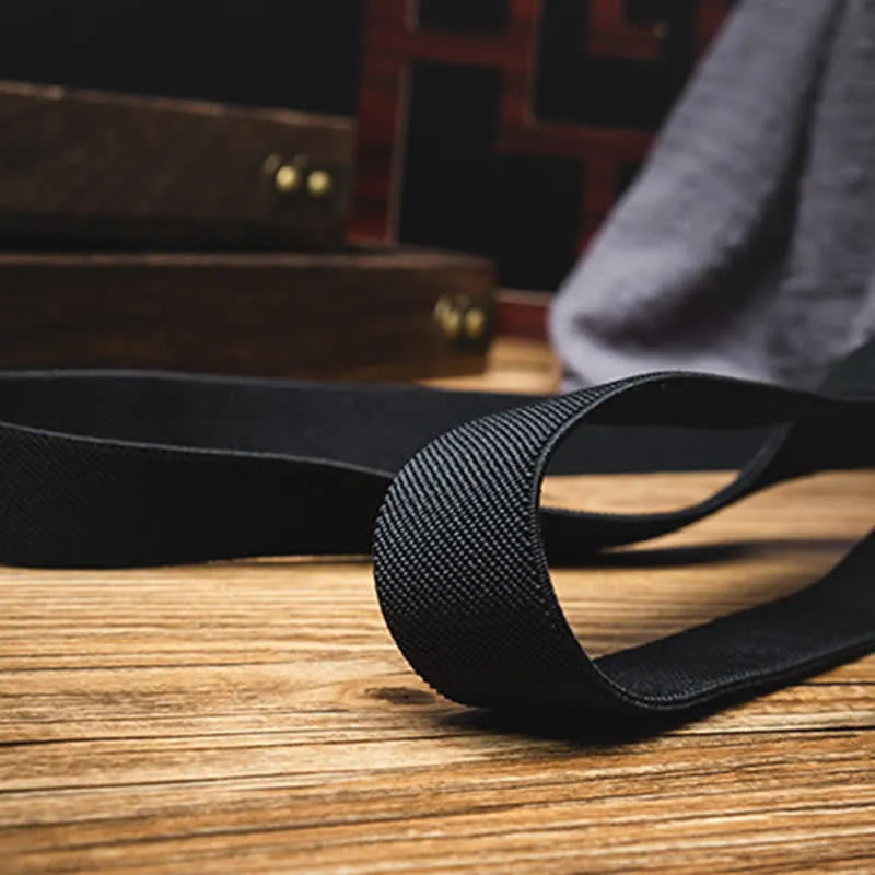 Black X-Back Holster Type Elastic Suspenders sold by FloralTrip product image thumbnail 4