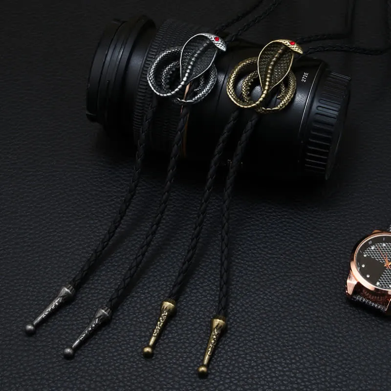 Western Punk Cobras Snake Bolo Tie sold by FloralTrip