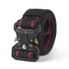 Men's Heavy Duty Release Buttons Tactical Belt sold by FloralTrip