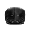 Black Casual Winter Warm Ear Flap Beret Hat sold by FloralTrip