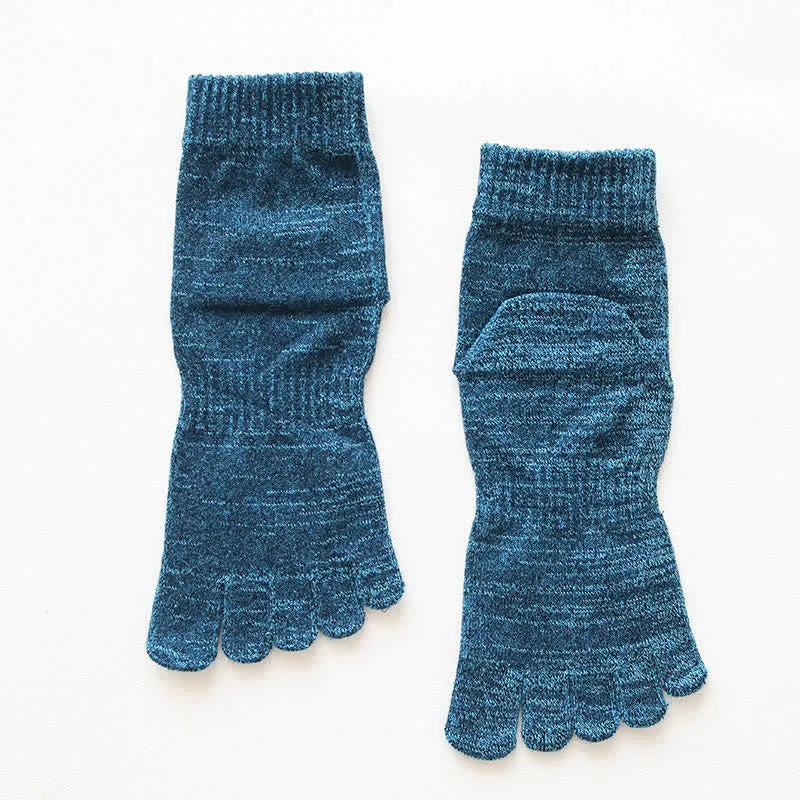 Men's Retro Style Five Fingers Ankle Cotton Socks sold by FloralTrip product image thumbnail 3