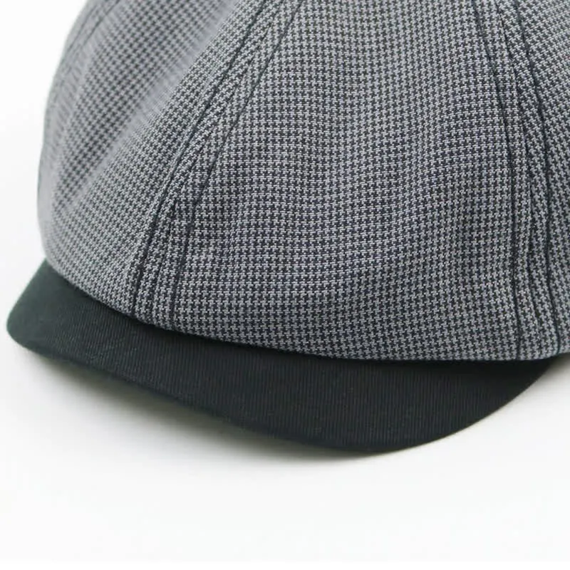 Casual Houndstooth Patchwork Color Beret Hat sold by FloralTrip product image thumbnail 5