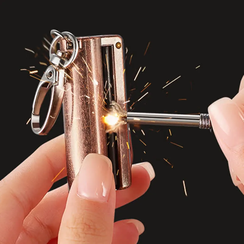 Retro Multi-purpose EDC Tool Matchstick Oil Lighter sold by FloralTrip product image thumbnail 5