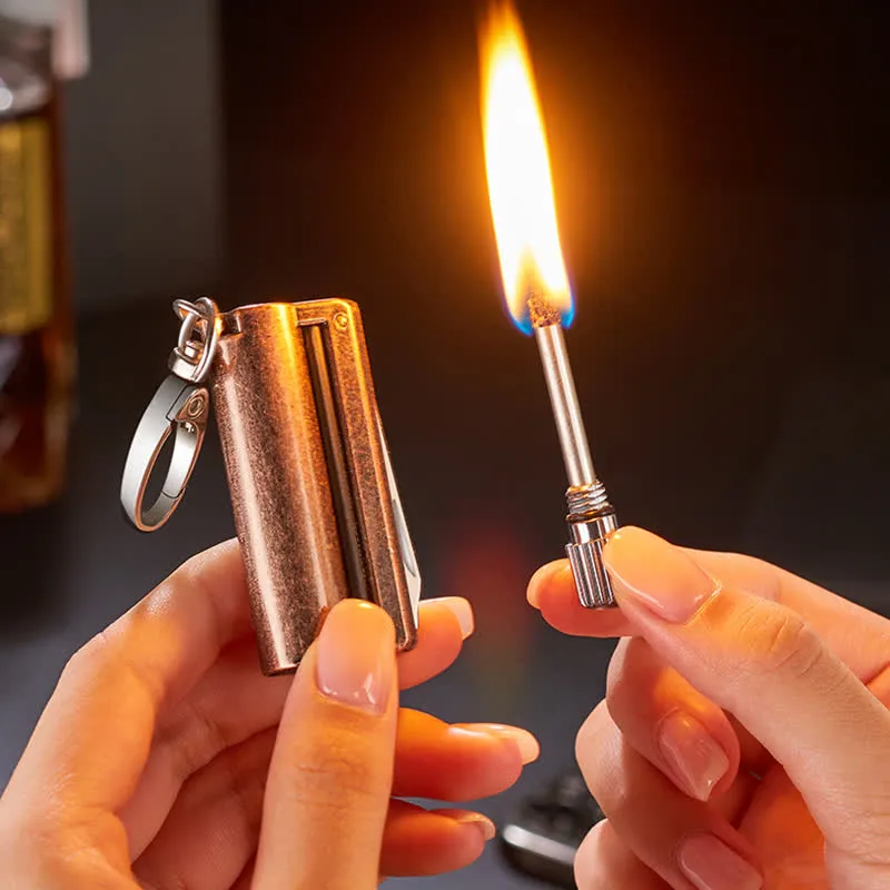 Retro Multi-purpose EDC Tool Matchstick Oil Lighter sold by FloralTrip product image thumbnail 4