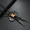 Eagle King Of The Road Leather Bolo Tie sold by FloralTrip
